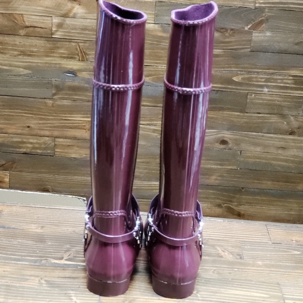 Michael Kors Rain Boots Size 7 - Picture 3 of 8